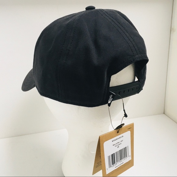 THE NORTH FACE Walls Are Meant For Climbing Baseball Hat Ball Cap Black NEW NWT - Picture 6 of 10